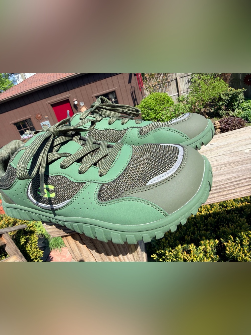 Hobibear green shoes size 42 super clean well made wide ! - Picture 5 of 16
